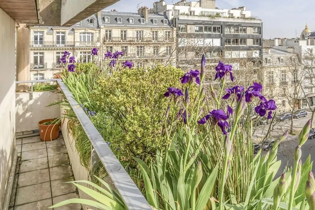 Appartement Duplex Familial Paris Tour Eiffel 0*,